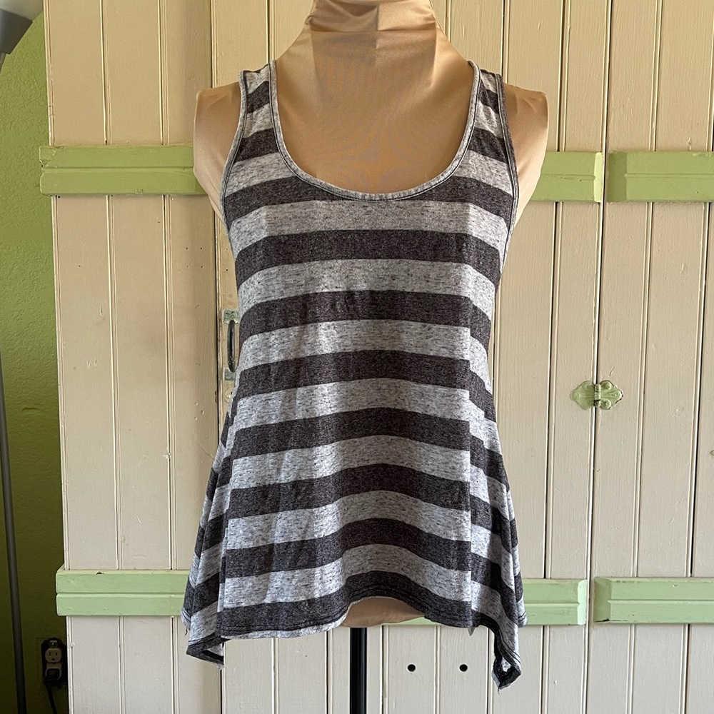 Material Girl striped tank